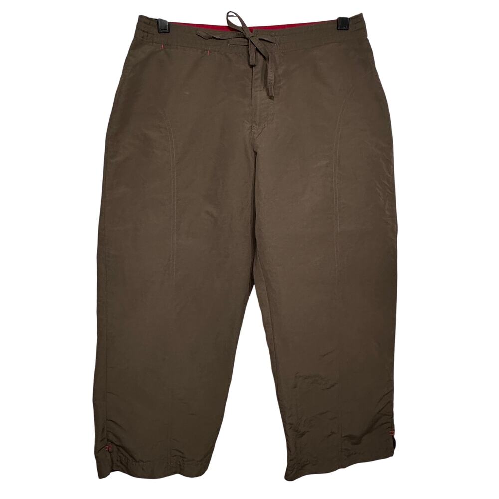 REI UPF50 Women’s‎ Hiking Pants Cropped Olive Sz 6